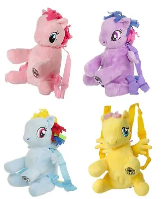 My Little Pony 3D Super Soft Plush Backpacks 4 Different Designs For Kids New • $19.95
