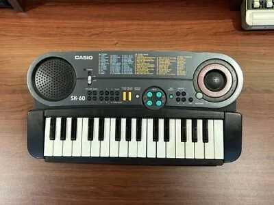$94 • Buy Casio SK-60 LoFi Sampling Keyboard 90's 32-Key 8-Bit Sampler - Free US Shipping