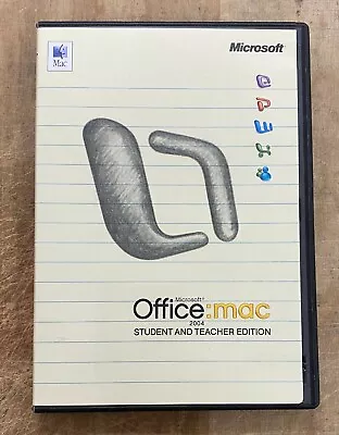 Microsoft Office 2004 Home And Student Edition For Mac W/3 Product Keys • $60