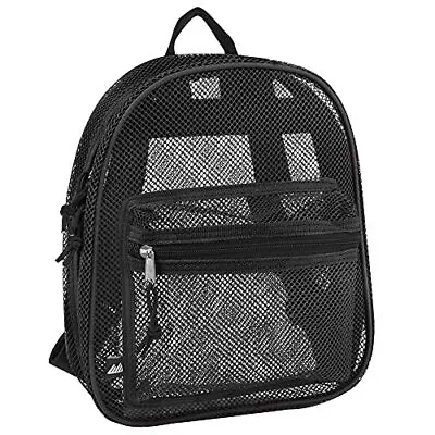 Heavy Duty Mesh Backpack See Through School Bookbag For Swimming Outdoor Sports • $16.95