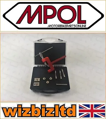 Motorcycle Chain Breaker And Riveting Tool Set For 420 428 520 525 530 630 Pitch • £34.95