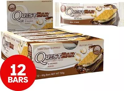 12 X Quest Protein Bars S'mores 60g • $75.99