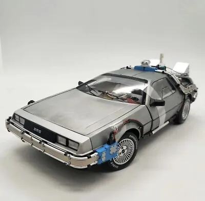 1:18 DeLorean DMC-12 Diecast Model Car Part 3 Time Machine Back To The Future • $150