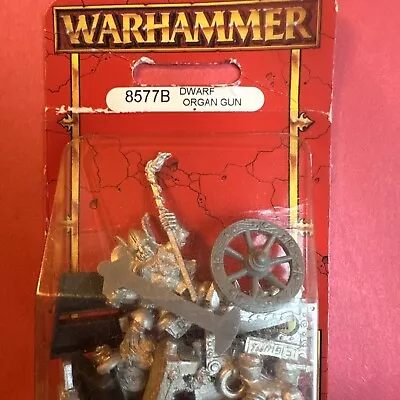  Warhammer Dwarf Organ Gun 8577 NIP METAL OLDHAMMER • $60