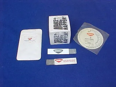 Vintage Tom's Peanut 2 Box Cutter Profit Finder Notes Pocket Protecter Jar #2 • $25