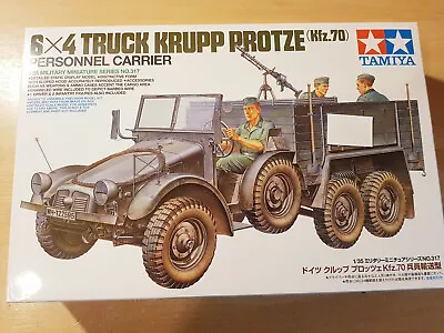 35317 Tamiya 1:35 Scale 6x4 Truck Krupp Protze (Kfz.70) Personnel Carrier • £22