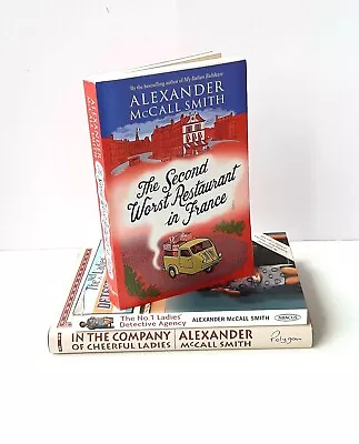 $19 • Buy Alexander McCall Smith Bundle X3 Hardcover & Paperbacks No. 1 Ladies' Detective