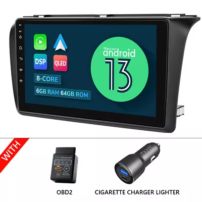 OBD+For Mazda 3 2004-2009 Android 13 8Core 9  Car Stereo Radio Head Unit GPS USB • $323.30