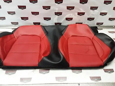 2015-2023 Ford Mustang GT Convertible OEM Rear Upper Seat Cover Red & Black • $129.99