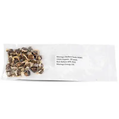 Moringa Seeds USDA Organic (1 PK) To Eat Or Plant • $2.50