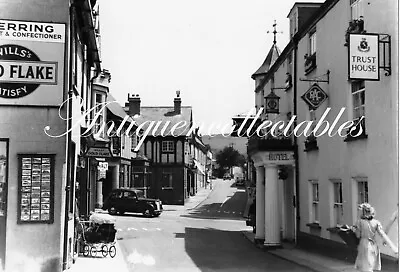 Darkroom Produced 7x5 Photograph Moretonhampstead Devon Street Scene D12 • £9.99