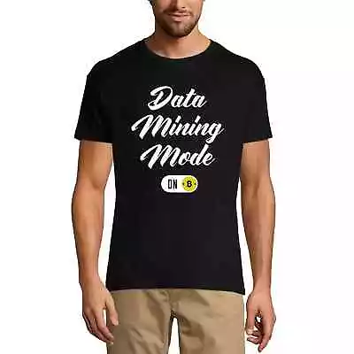 Men's Graphic T-Shirt Data Mining Mode On Traders Quote - Crypto Bitcoin • $37.39