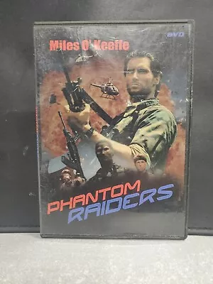 Phantom Raiders [DVD] 1988 Miles O’Keeffe Slim DVD Case Very GOOD -  FREE SHIP • $6.10