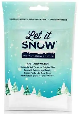 Instant Snow Powder For Slime - Premium Fake Snow For Cloud Slime • £11.99