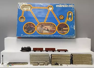 Marklin 2950 HO Scale Gauge Steam Freight Train Set EX/Box • $136.34