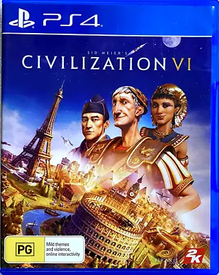 CIVILIZATION VI (6) - Sony PlayStation 4 PS4 Strategy Video Game Aussie Stock • $30