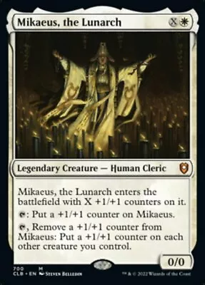 1 X Mikaeus The Lunarch - Commander Legends: Battle For Baldur's Gate - Light P • $1.02