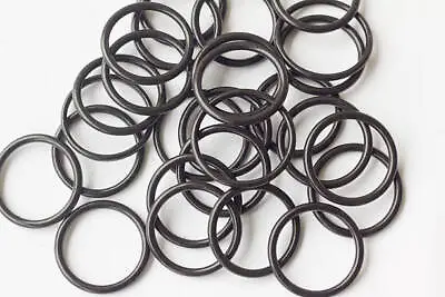 £2.99 • Buy Metric Black Rubber Seal O Rings - 3mm To 44mm Inside Dia & 2mm To 4mm Thickness