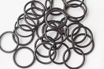 £2.99 • Buy Metric Black Rubber Seal O Rings - 3mm To 44mm Inside Dia & 2mm To 4mm Thickness