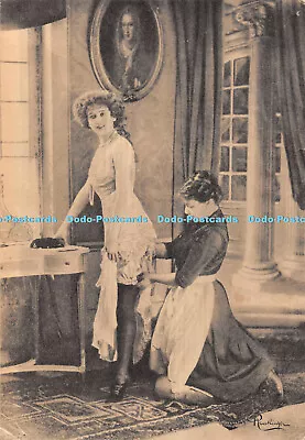 D033323 Nos Elegantes Parisiennes. Gaby Deslys Dans Sa Loge. Reutlinger. F. Nuge • £5.99
