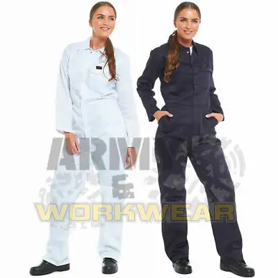 £21.99 • Buy Ladies Mens Heavy Duty Cotton BoilerSuit Workwear Boiler Suit Coverall Overall
