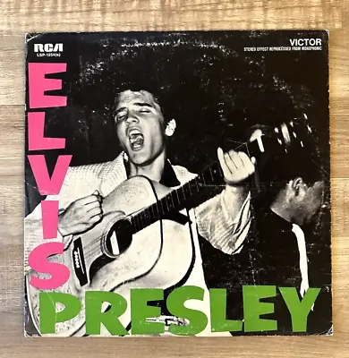 ♫ Elvis Presley Elvis Presley  Self-Titled  1962 RCA Victor LSP-1254(e) Reissue • $20