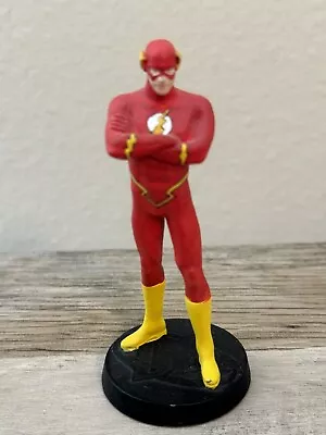 DC Super Heroes THE FLASH Lead Figure 2009 Eaglemoss 3.5” • $14.95