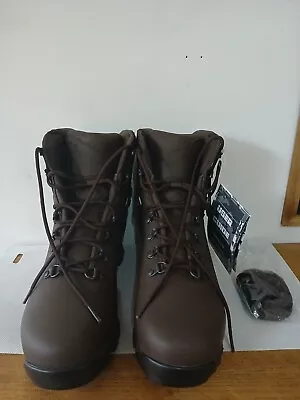 Iturri Patrol Boots UK Size 9+ Combat Tactical Brown Military Marines Army + Box • $71.66