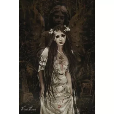 Victoria Frances - Anatheme POSTER  61cm X 91cm NEW Bloody Bride Girl Gothic Art • $8.45