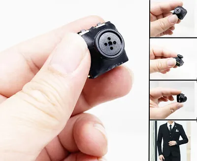 $19.33 • Buy HD 1080P Camera Smallest Camcorder Video Recorder CAM DVR Tiny Body Button DV