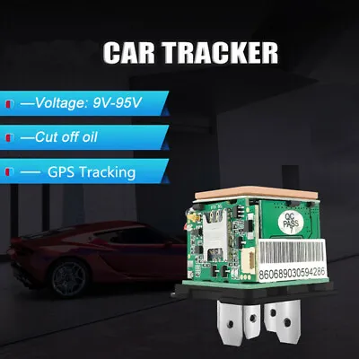 Car Tracker Relay Design Cut Off Fuel Antitheft Real Time Monitoring GPS Locator • $23.45