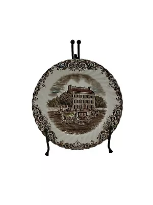 Johnson Brothers Georgian Town House Heritage Hall Ironstone 4411 Plate • $17.95