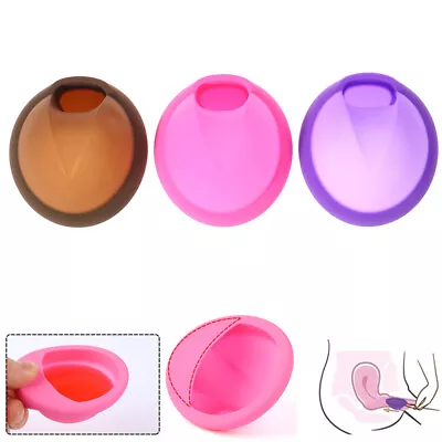 1PC Reusable Silicone Menstrual Disc Soft Menstrual Cup Tampon Pad Alternatix$ • $2.11