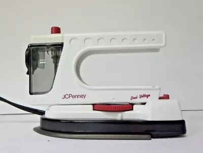 J.C. Penney Travel Steam Iron Dual Voltage In Pouch Folds Flat New • $24.99