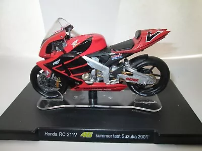 Valentino Rossi Honda Rc211v  #46 Summer Test Suzuka  2001 1-18 Scale Model • £9