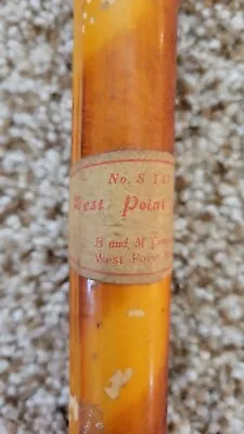 Vintage West Point Bamboo Fishing Pole No. S 143  • $60