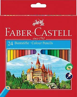 Faber-Castell Colouring Pencils - Pack Of 24 Bright Colours • £9.50