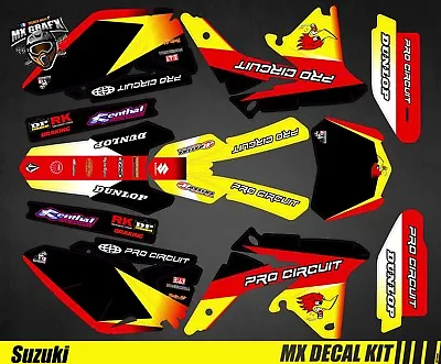 Kit Deco Motorcycle For / MX Decal Kit For Suzuki Rm-Z - Procircuit • $144.16