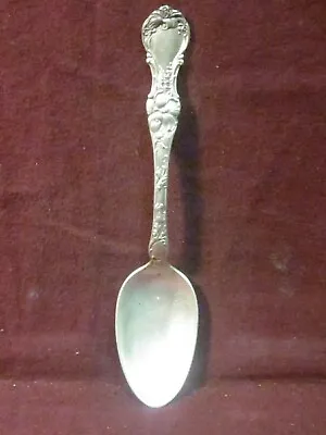1902 Silverplate Wallace FLORAL PLACE OR OVAL SOUP DESSERT  7 1/8  No  Mono     • $15