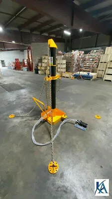 $1750 • Buy 10 TON Portable Puller Auto Body Frame Machine FREE CHAINS+ANCHOR POTS+FOOT PUMP
