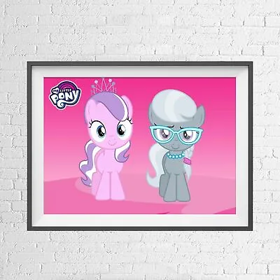 MY LITTLE PONY DIAMOND TIARA SILVER SPOON POSTER PICTURE PRINT Sizes A5 To A0 • $71.73