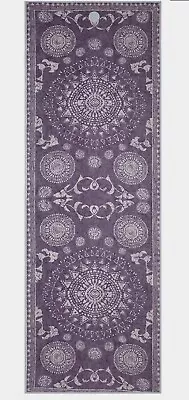 Manduka Yogitoes Non Slip Hot Yoga Towel Pilates Mat  Gym Fitness Yoga • £30