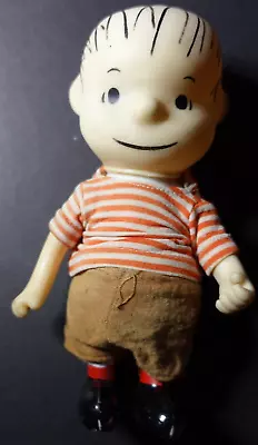 Vintage 1966 Peanuts Linus Pocket Doll 7  In Good Condition! See All Photos! • $19.95