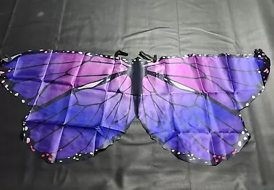 Kids Butterfly Wings Cape Girls Fairy Shawl Pixie Cloak Costume Gift Lot Of 9 • $12
