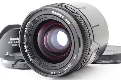 【MINT W/ Hood】 Mamiya 645 AF 45mm F/2.8 Lens For 645 AF AFD II III ZD From JAPAN • $389.99