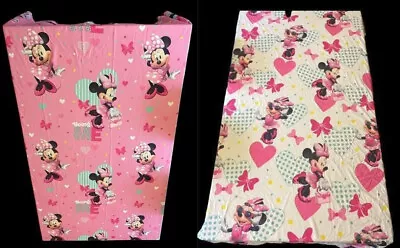 Minnie Mouse 3 Piece Twin Sheet Set  Being Fabulous  Disney Junior White & Pink • $24.99