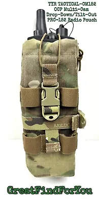 USGI TYR TACTICAL-CM152- OCP Multi-Cam Drop-Down/Tilt-Out PRC-152 Radio Pouch • $29.99