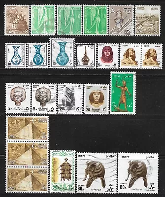 1978-2000 EGYPT Lot Of 24 Used Stamps Scott CV $8.75 • $2.40