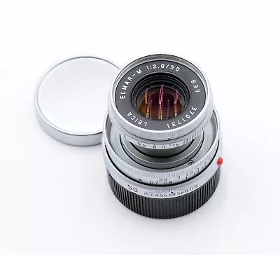 LEICA ELMAR-M 50mm F/2.8 COLLAPSIBLE LENS • $695