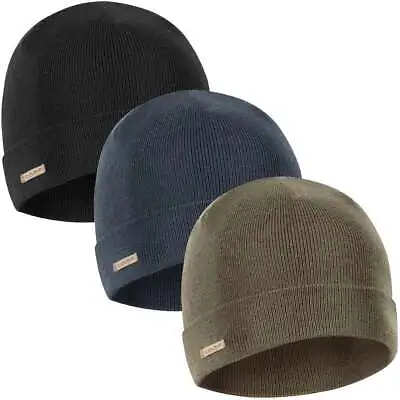 £19.90 • Buy Helikon Winter Merino Wool Beanie Hat Breathable Warm Lightweight Cap One Size